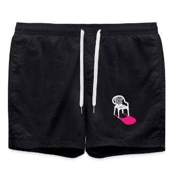 Monobloc – des classiques du design pour toutes les occasions - Short de bain - noir - Devant - AI Model Male 185 light (185cm)