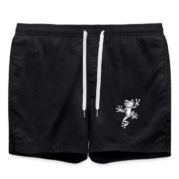 rainette - Short de bain - noir - Devant - AI Model Male 185 light (185cm)