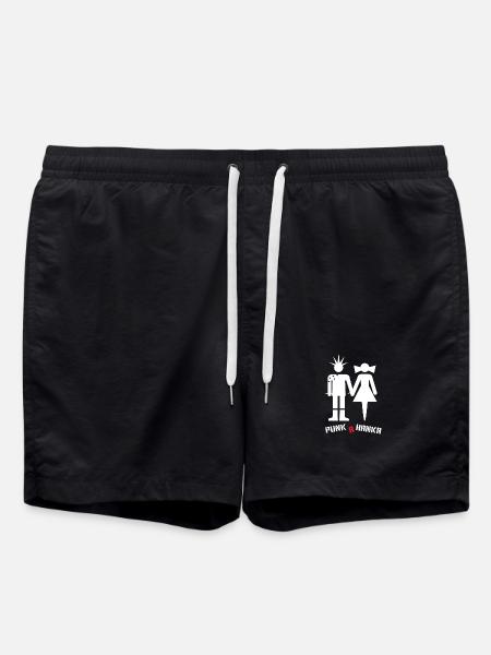 PUNK A HANKA - Swim Trunks - black