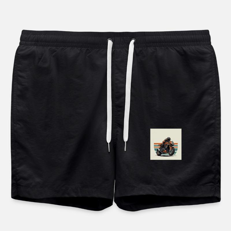 L’art de la moto - Short de bain - noir