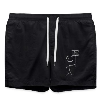 wählen - Badeshorts - Schwarz - Vorne - AI Model Male 185 light (185cm)