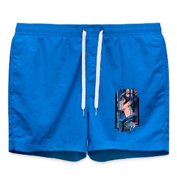 Cyborg Woman futuristique - Short de bain - cobalt blue - Devant