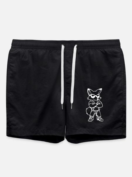 fuchs comic sonnenbrille - Badeshorts - Schwarz