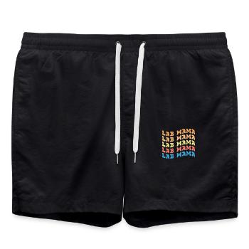 Lab Mama - Swim Trunks - black - Front - AI Model Male 185 light (185cm)