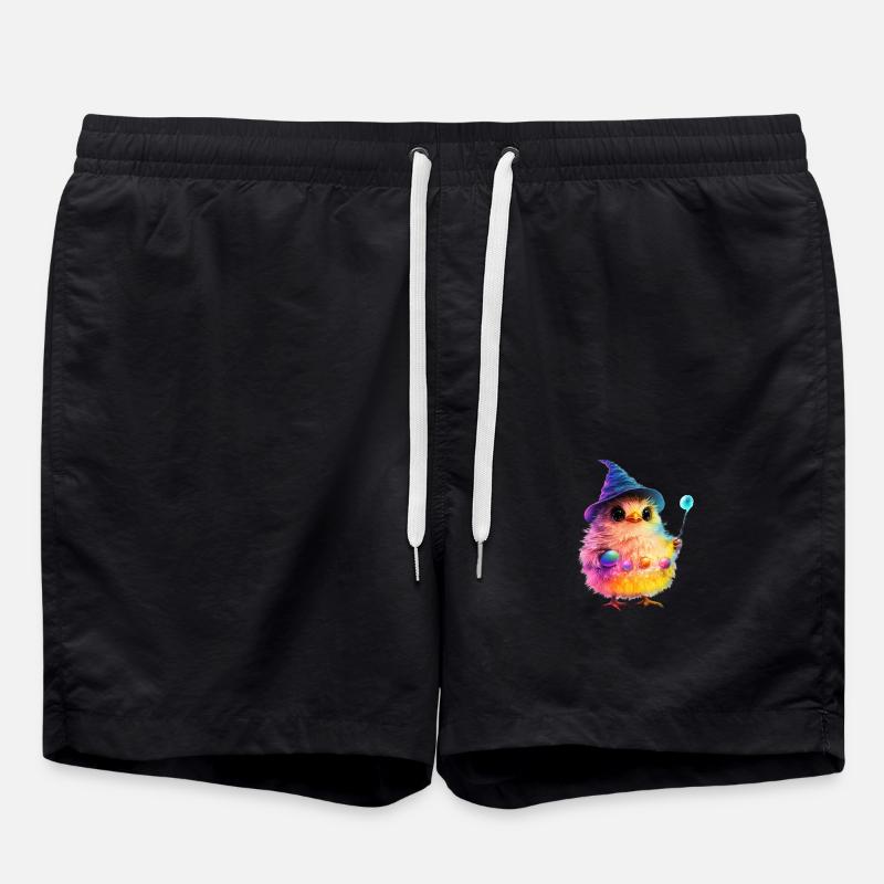 poussin magique - Short de bain - noir