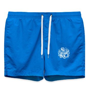 Octopus joue de la batterie - Short de bain - cobalt blue - Devant