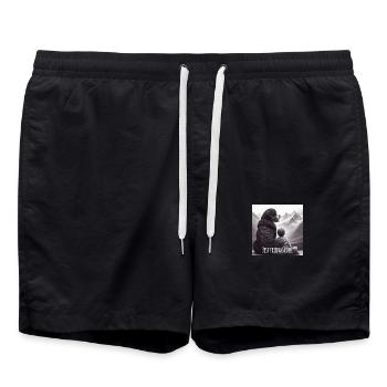 Bouvier bernois - Short de bain - noir - Devant - AI Model Male 185 light (185cm)