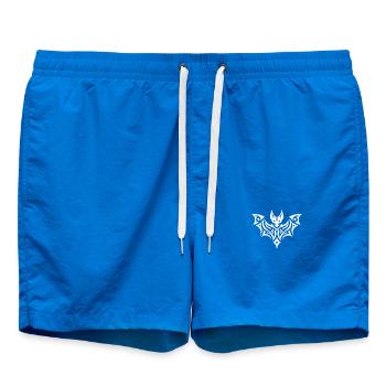 Gruseliges Tribal Style Fledermaus Tattoo - Badeshorts - Cobalt blue - Vorne
