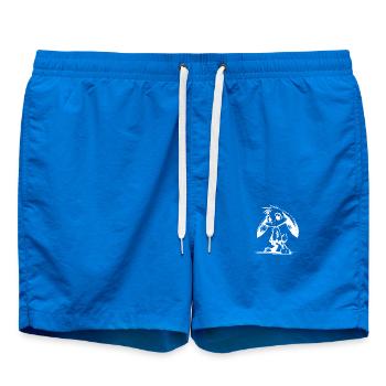Little rabbit with big eyes and long ears - Swim Trunks - cobalt blue - Front