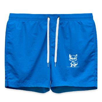 Baby Fuchs Kinder Zeichnung Skizze - Badeshorts - Cobalt blue - Vorne