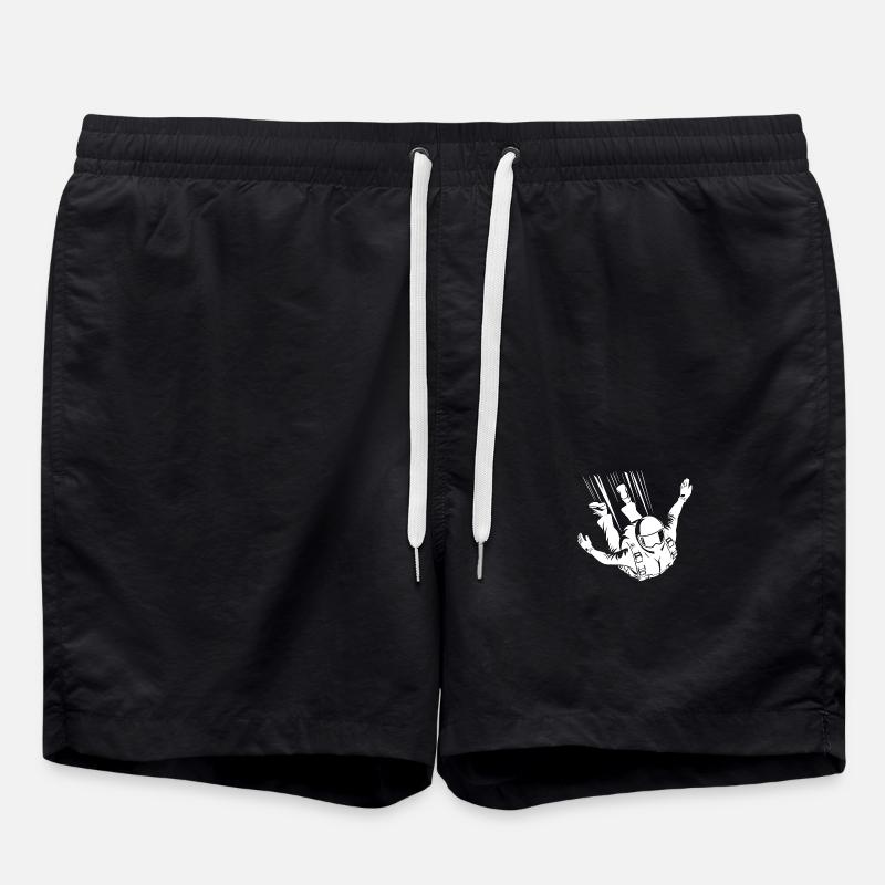 Parachutisme Saut en parachutisme cool - Short de bain - noir