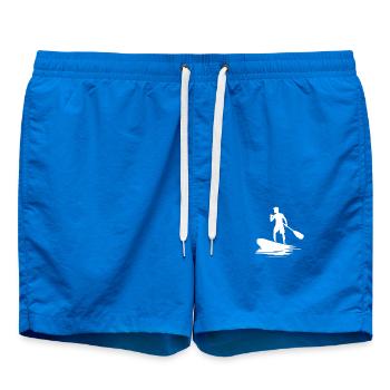 Stand Up Paddling Paddeltechnik auf dem Wasser - Badeshorts - Cobalt blue - Vorne
