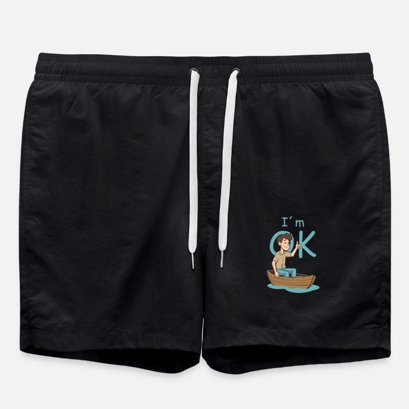 Seemann - Badeshorts - Schwarz