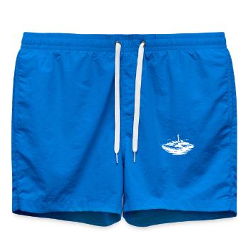 Île avec phare sur la côte - Short de bain - cobalt blue - Devant