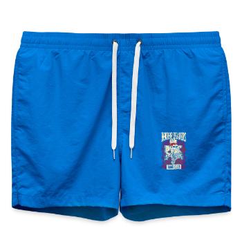 Bookworm Roman Lecteur Horreur Lecture Club de lecture - Short de bain - cobalt blue - Devant