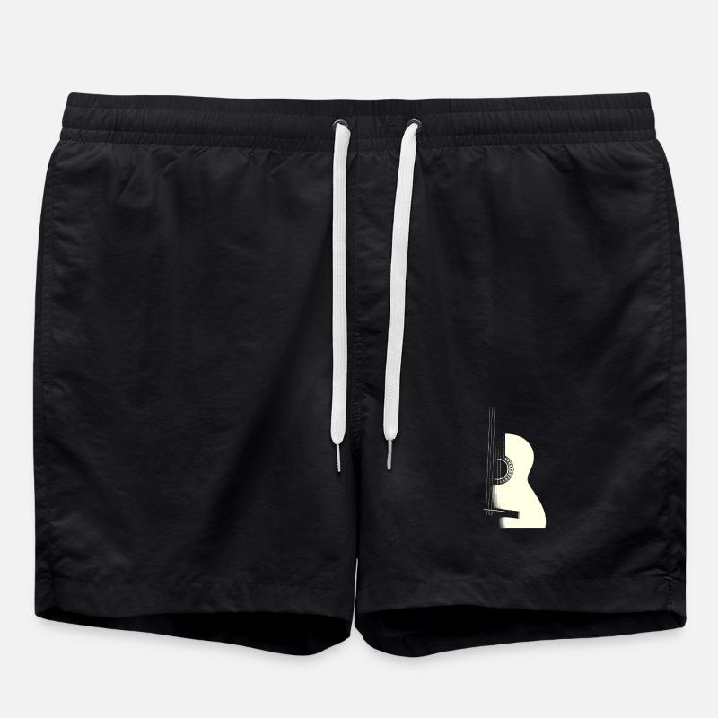 GUITAR - Badeshorts - Schwarz