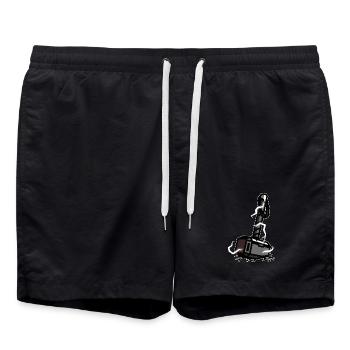 Le marteau de Thor Viking Le fils d’Odin Thor Vikings - Short de bain - noir - Devant - AI Model Male 185 light (185cm)