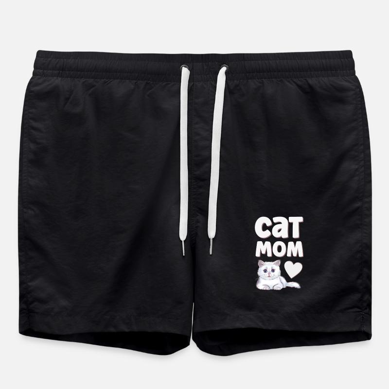 Chats Chats - Short de bain - noir