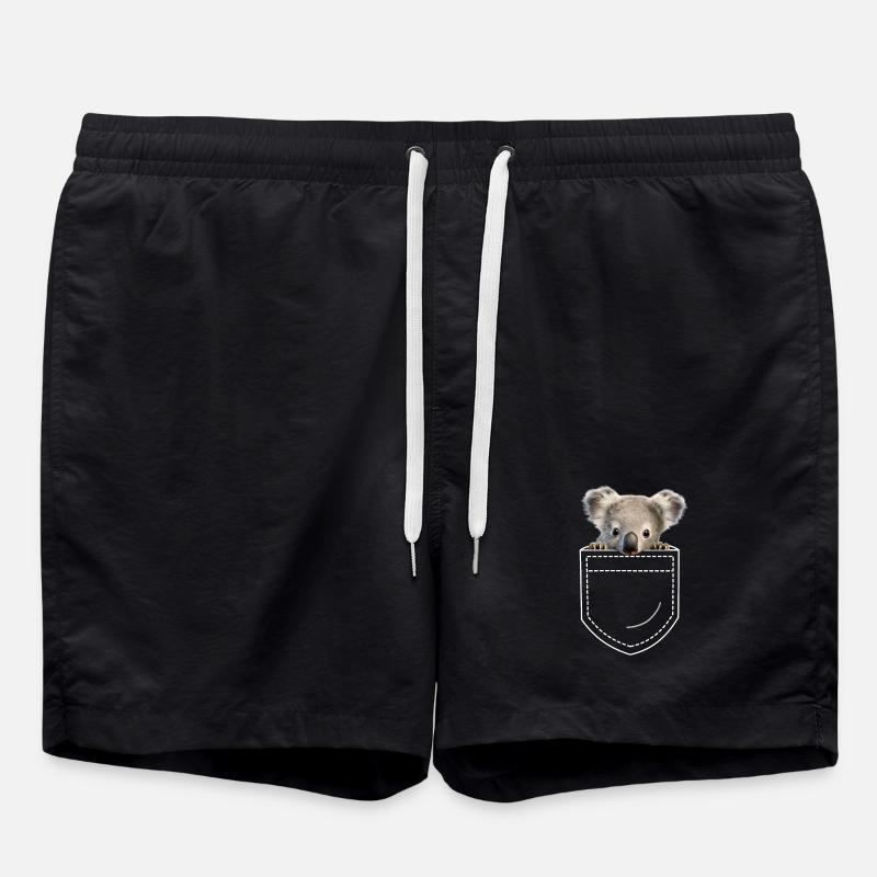 Koala Koala Ours - Short de bain - noir