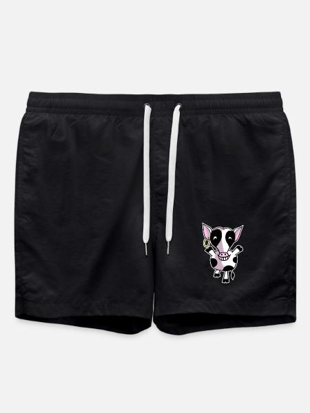 Happy cow - Swim Trunks - black