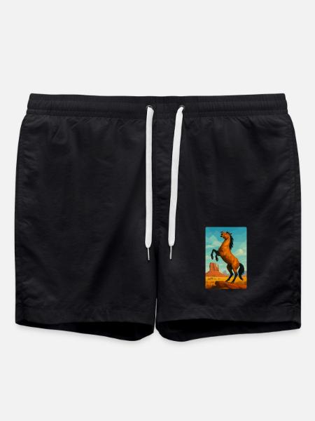 Polynature Wild Horse - Swim Trunks - black
