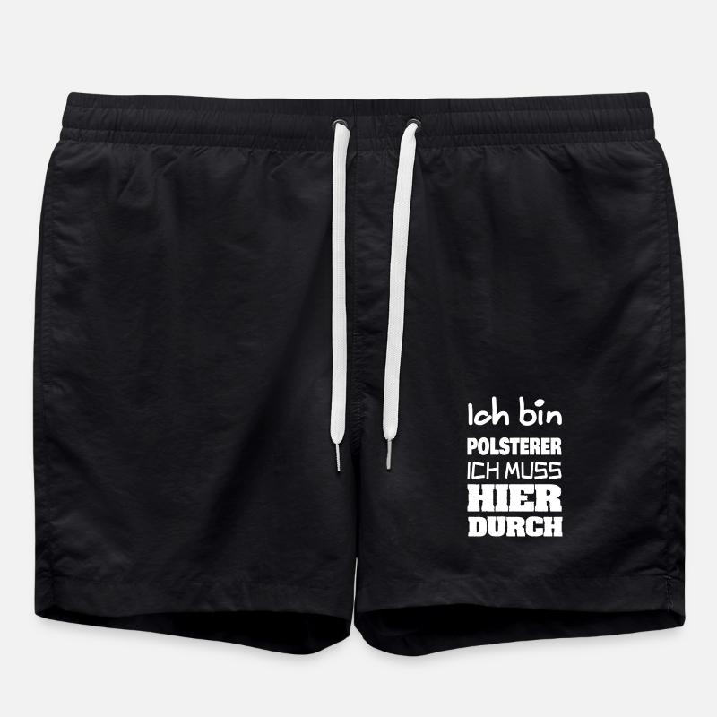 Job Upholsterer - Swim Trunks - black