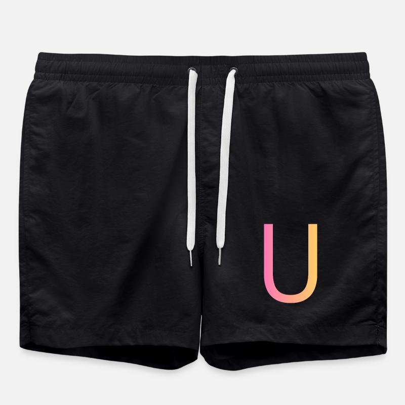 U - Badeshorts - Schwarz