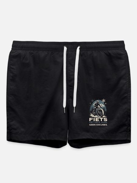 Vélo Toute l'Année - Pas d'Excuses Design - Short de bain - noir
