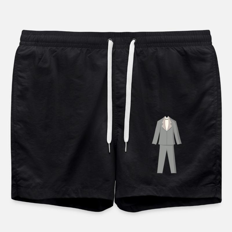 suit - Swim Trunks - black