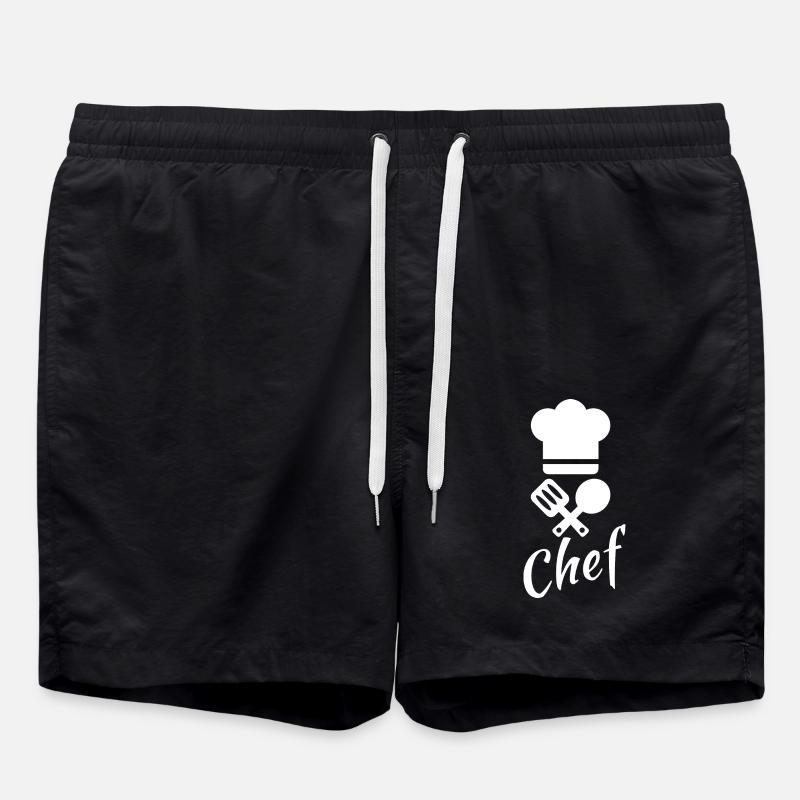 Chefkoch - Badeshorts - Schwarz