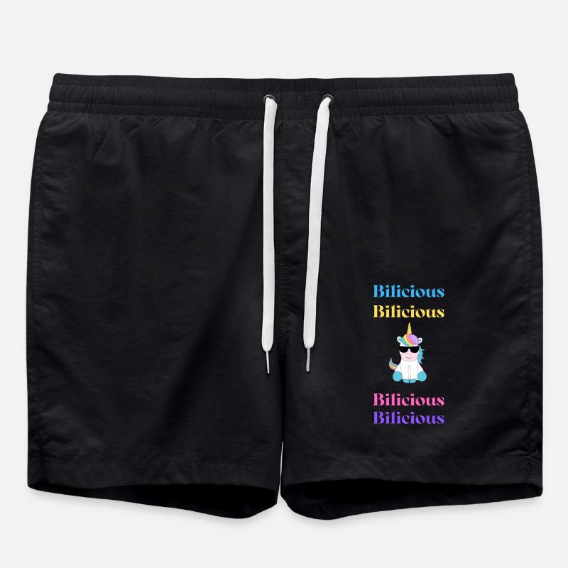 Bilicious - Swim Trunks - black