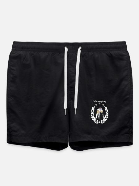 wrestling final course shirt wrestling king - Swim Trunks - black