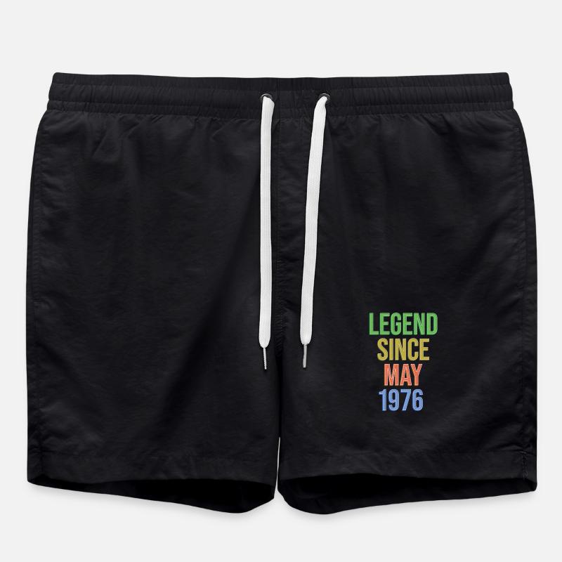Legend Since May1976 - Swim Trunks - black