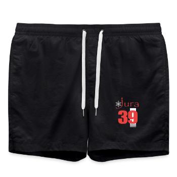 Jura - Short de bain - noir - Devant - AI Model Male 185 light (185cm)