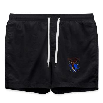 Dunk éclair : Basket électrique - Short de bain - noir - Devant - AI Model Male 185 light (185cm)