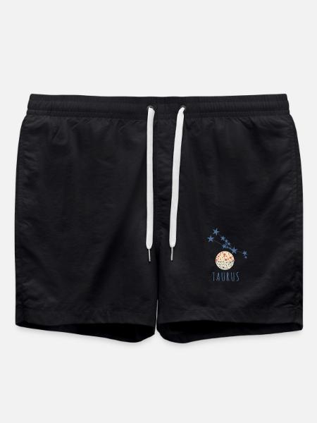 The constellation of Taurus - Swim Trunks - black
