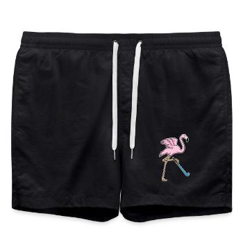 Hockey sur gazon Flamingo Stick - Short de bain - noir - Devant - AI Model Male 185 light (185cm)