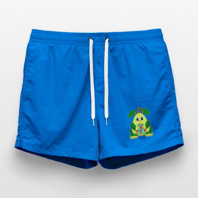 Avocado Easter Easter Egg Swim Trunks