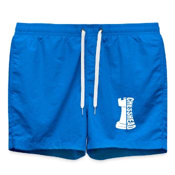 Échec et mat Chess King Illustration - Short de bain - cobalt blue - Devant