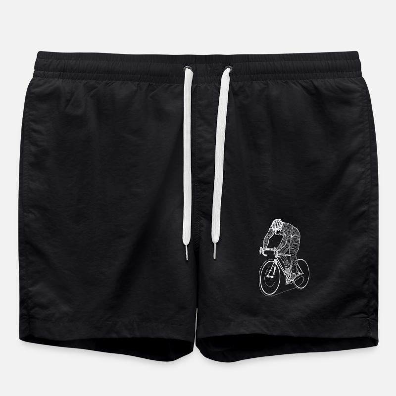 Radfahrer - Badeshorts - Schwarz
