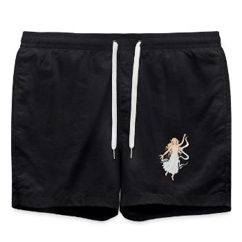 Fée - Short de bain - noir - Devant - AI Model Male 185 light (185cm)