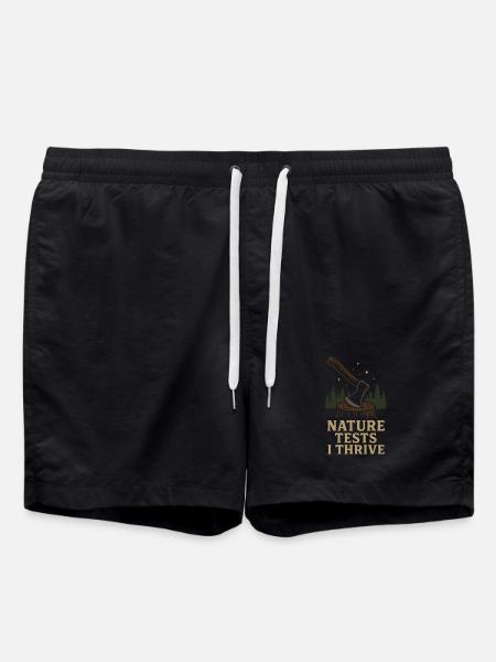 Survival Powers Boscroon Ferocious Abilities - Swim Trunks - black
