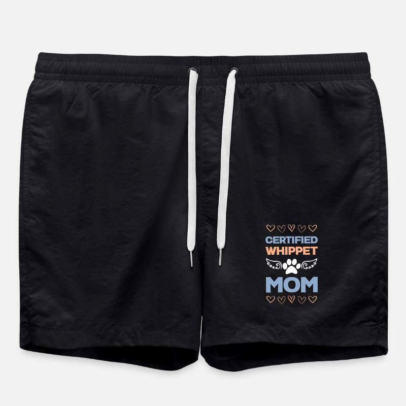 Maman Whippet certifiée - Short de bain - noir