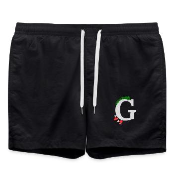 g - Short de bain - noir - Devant - AI Model Male 185 light (185cm)