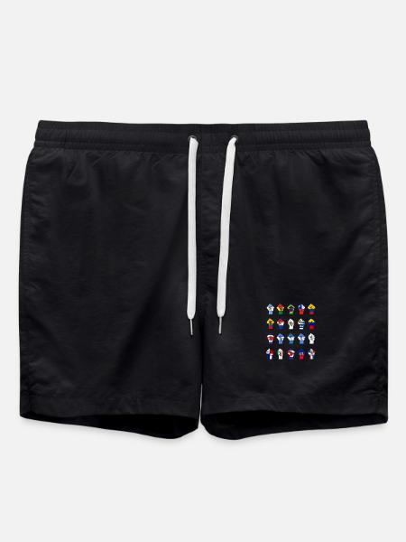 Latin American Resistance - Swim Trunks - black