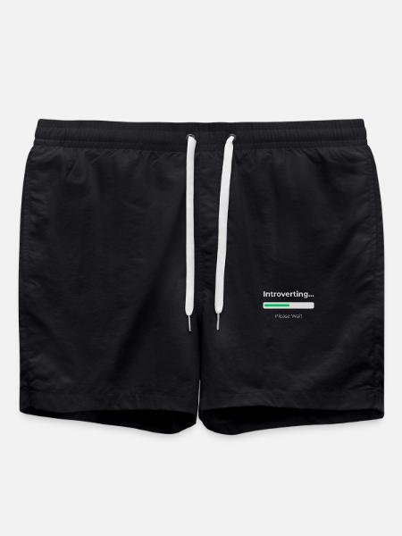 Introvert Loading - Swim Trunks - black