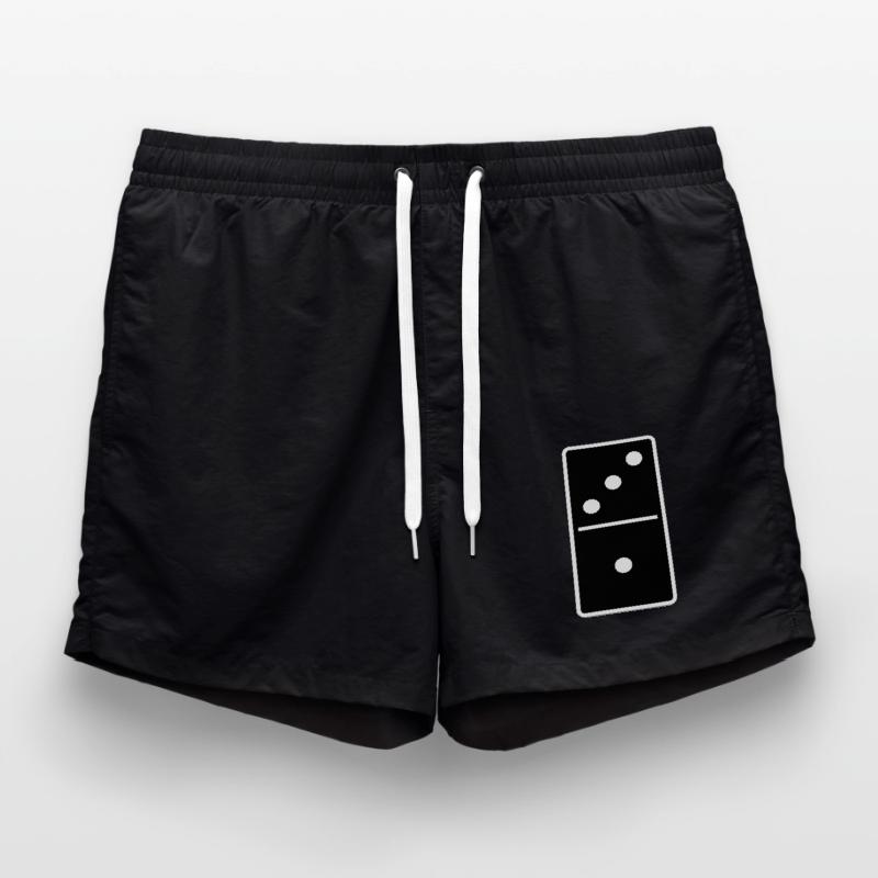 DOMINO STONE 3:1 - VARIABLE COLOR - VECTOR DESIGN! Badeshorts