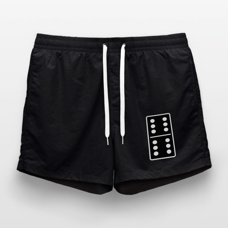 DOMINO STONE 6:6 - VARIABLE COLOR - VECTOR DESIGN! Badeshorts