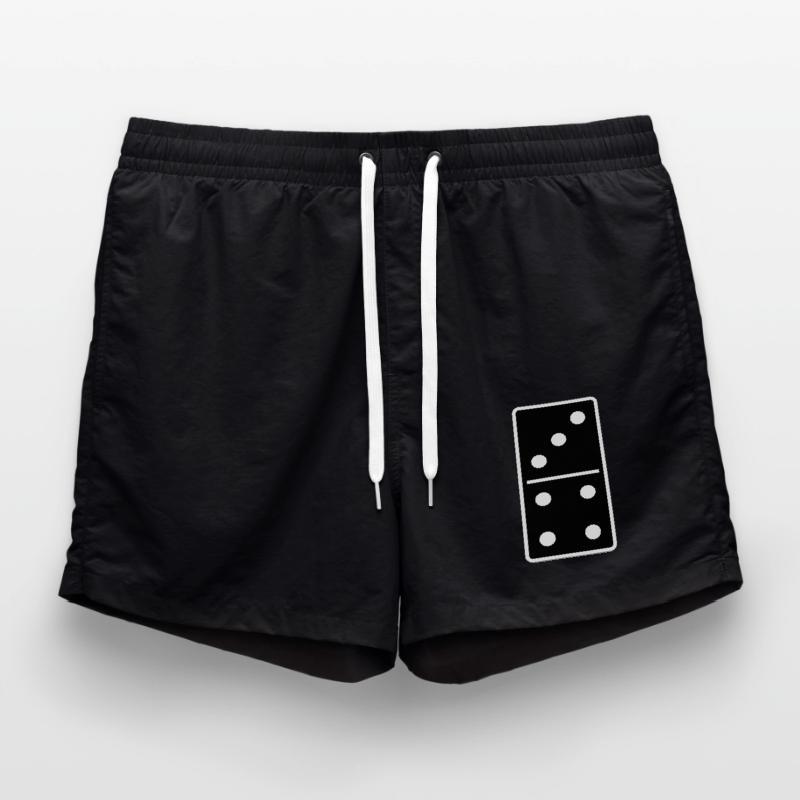 DOMINO STONE 3:4 - VARIABLE COLOR - VECTOR DESIGN! Badeshorts