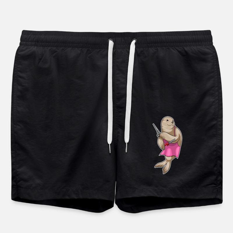Sceaux-coiffeur Seal - Short de bain - noir